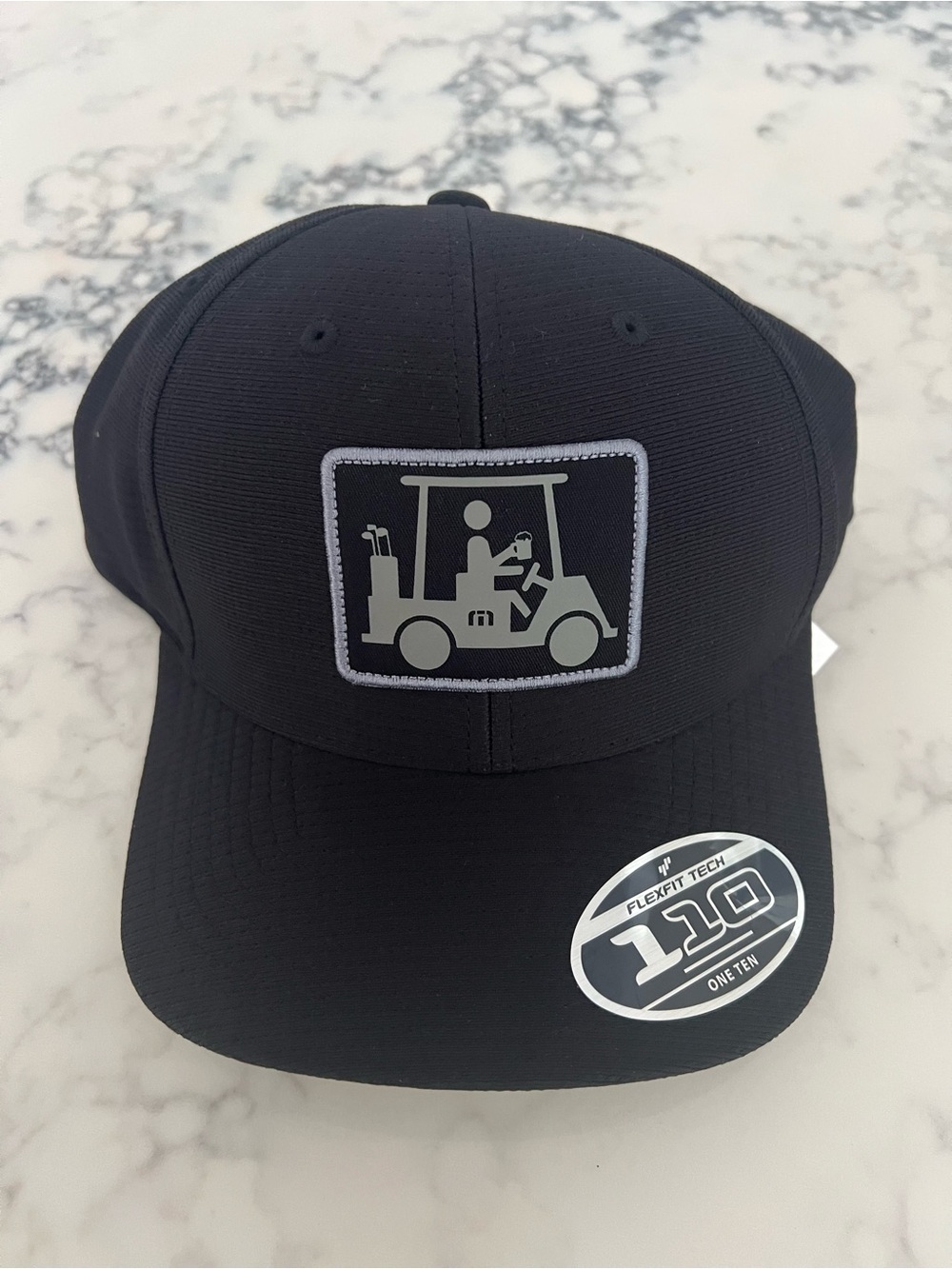 Travis Mathew El Capitan Snapback Golf Hat Black New - Picture 6 of 6